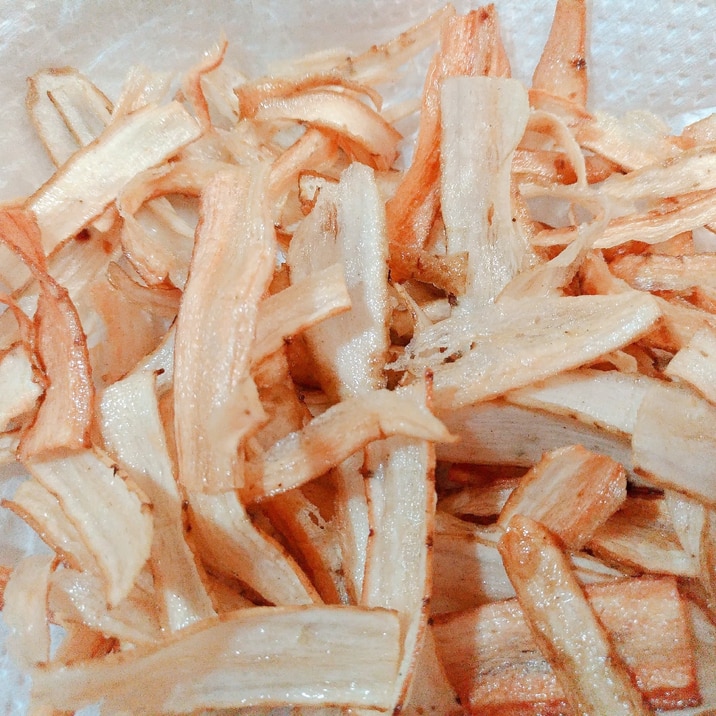 ごぼうチップス サクサク素揚げ レシピ 作り方 By Eee928 楽天レシピ